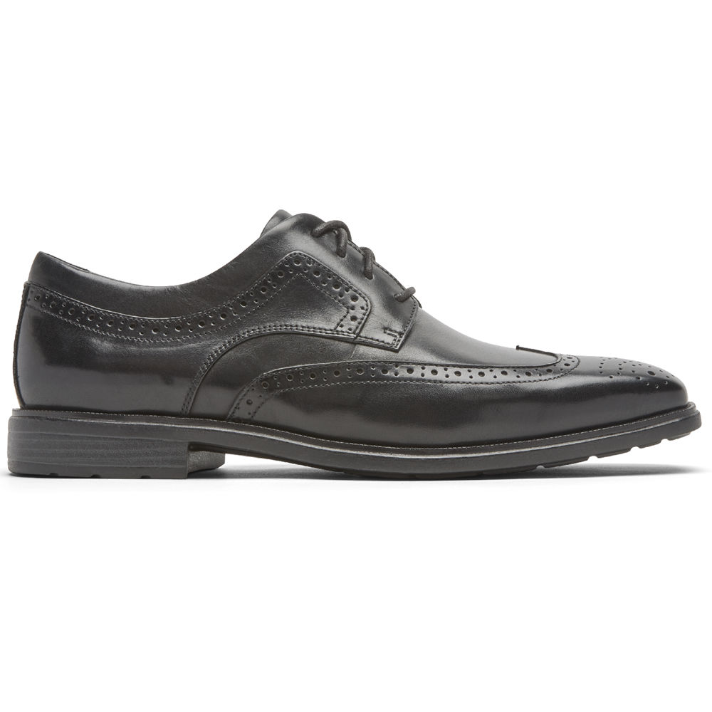 Rockport Finskor Herr Svarta - Dres Sports Business 2 Wingtip - NGEXH9215